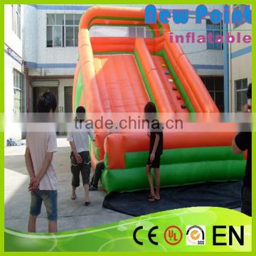 New Point PVC trampoline Everest Inflatable Slide for kids