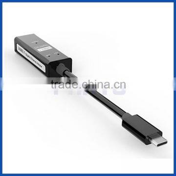 USB Type C Reversible (USB-C) to RJ45 Gigabit Ethernet LAN Network Adapter for New Macbook 12" Laptop 2015