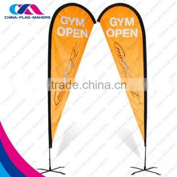 good teardrop shop exhibition colorful teardrop sign banner