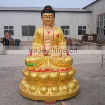 Brass Chinese god statue