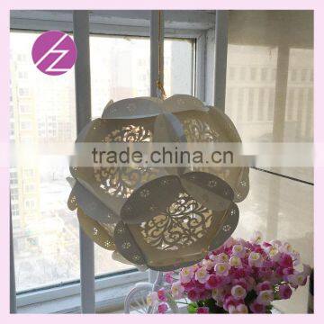 The Latest Design Paper Crafts Laser Cut Paper Lantern With Unique Pattern and Assorted Colours DG-1 photo-2