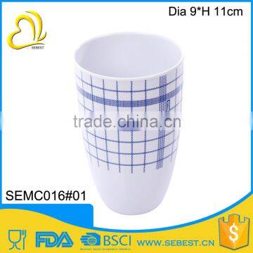 High quality beautiful printing plastic water tumbler mug