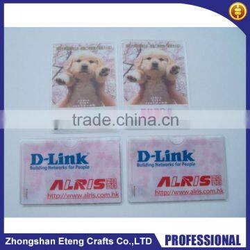 Wholesale customized creative gifts pvc card holder with your own logo