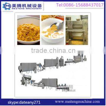 Breakfast cereals production line/machine/corn flake extruder machines