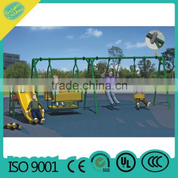 Single swing with slide kids double swing children outdoor swing MBL10-C16