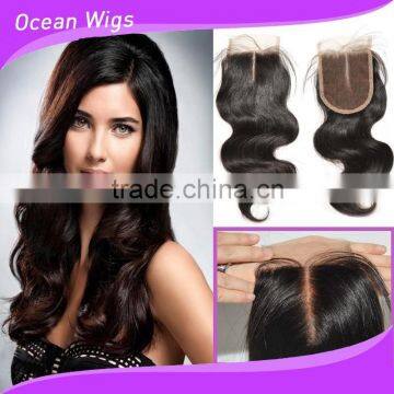 brazilian lace front top closure weaves