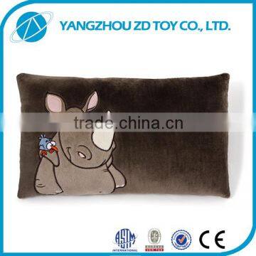 lovely soft christmas gift new style safely plush cow cushion