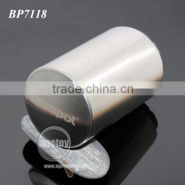 White Box Packing Promotional Stainless Steel Push Up Automatic Beer Customized Laser Logo Metal Push Down Opener photo-5