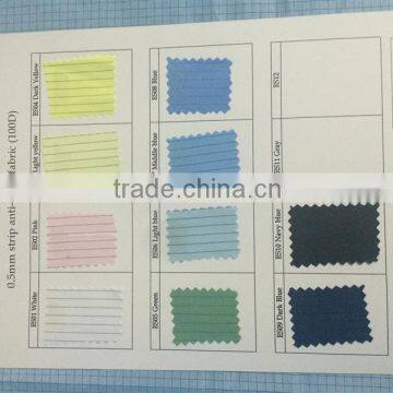 Wholesale Hot New Products 5mm Strip & Grid Antistatic Fabric Various Colors photo-2