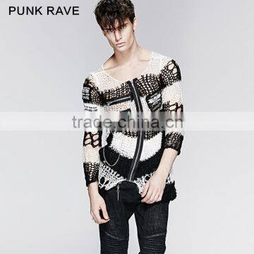 M-004 Fashion Transparent Industrial Men Gothic And Punk Clothing