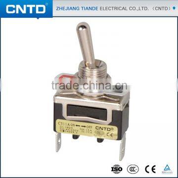 CNTD 2016 New Arrivals Single 2 Position ON-OFF Mini Toggle Switch 250VAC