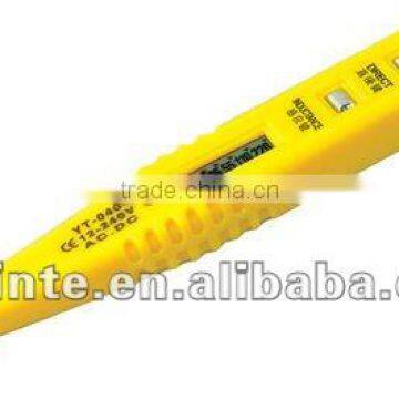 AC.DC 12-250V digital display test pen with back light YT-0404