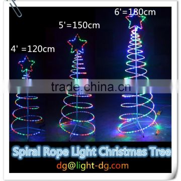 Best Sale Spiral Rope Light Christmas Tree