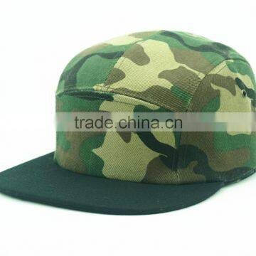 high quality camo 5 panel hats