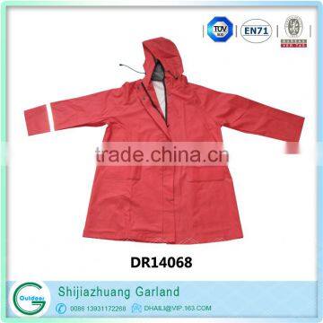 china supplier prices thick pu rainwear