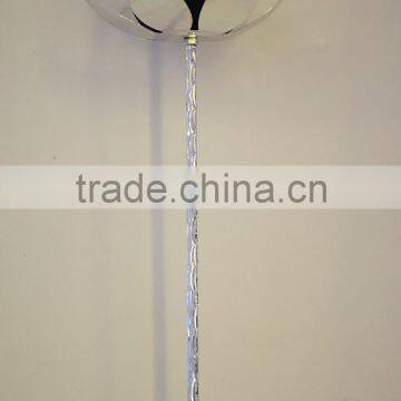 aluminium lamp squid lotus flower with beautifui damond ball wire lamp parts