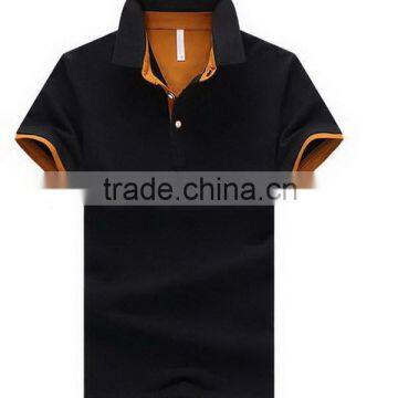 Low price Cheapest pure green men's polo shirts