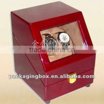 wooden double watches case