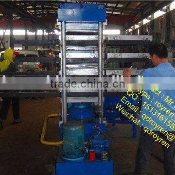 Rubber Tile making machine used rubber moulding hydraulic press