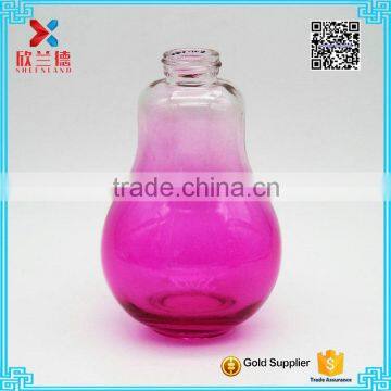 2016 Popular beverage glass bottle/200ml colored juice bottle for sale