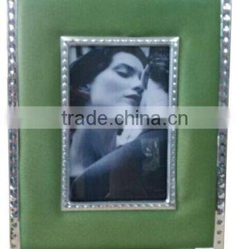 green color shiny photo frame metal