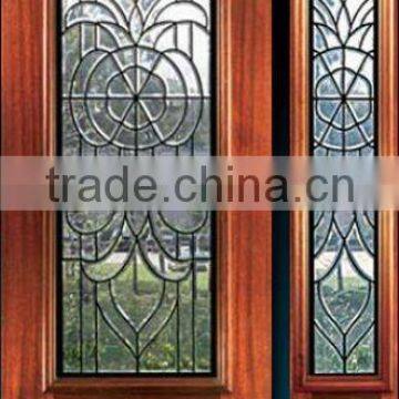 American Glass Exterior Doors Wood Design DJ-S9104MSO-11