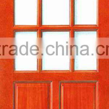 Glass Wooden Single Door Designs For Kitchen DJ-S5388