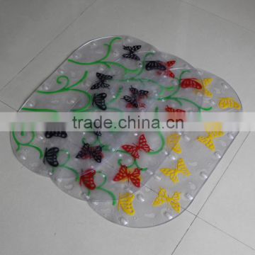 fashion PVC bathroom mat bathmat new design pvc bathmat factory