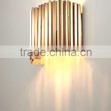 Alibaba indoor LED modern stainless wall light