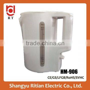 2014 world hot sale 1.7L plastic electric kettle