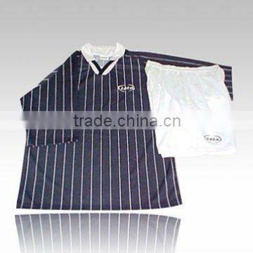 BLACK LINE SOCCER UNIFORM