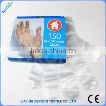 Disposable HDPE LDPE disposable PE gloves Plastic glove