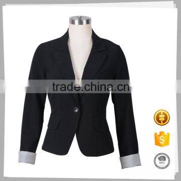 Clothing Supplier New Style Organic Business Women Coat Cheap
