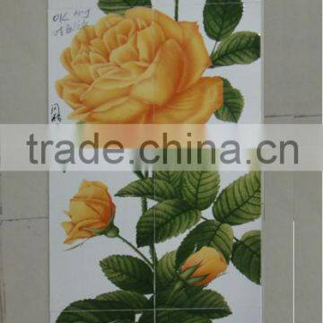 group painting ceramic tiles decoration