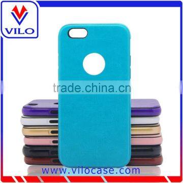 2015 New Arrival Factory Bottom Price 3 in 1 Tpu Case pc Bumper pu Back Case for Iphone photo-4