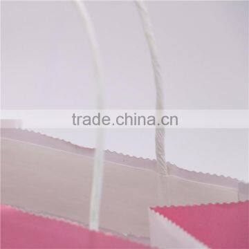 Decorative Handmade Pantone Black Color Printing Kraft Paper Gift Bags photo-3