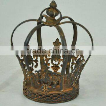 French Style Christmas Gift Decorative Metal Crown photo-2