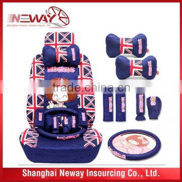 back support car seat cover with OEM size and material