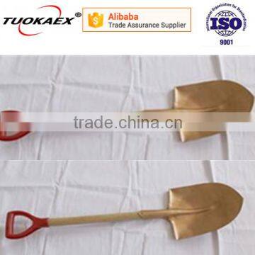 Non sparking be cu shovel/Spark proof round point shovel/mechanical hand tool                        
                                                                                Supplier's Choice