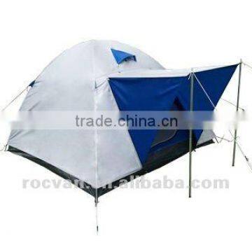 Double Layer Dome Tent with Awning