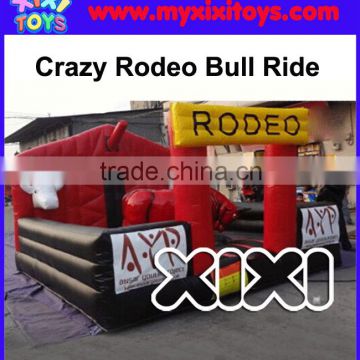 XIXI TOYS Rodeo bull challenge game, mechanical bull rides for kids