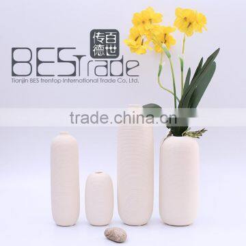 Mordern art design ceramic boot vase for home decor