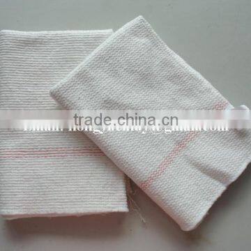 100%recycled Cotton Floor Mop Cloth With Blue Patch and Hole in Center Quality Choice photo-3