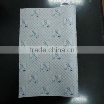 Printed super absorbent nonwoven floor cleaning cloth