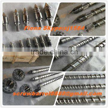 injection screw barrel plastic injection moulding machine spare parts