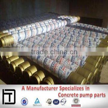Use for Concrete Pump Truck DN125 5"x3000mm ,4 Layer Bend Rubber Hose