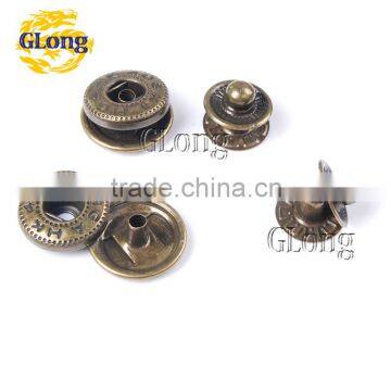 Metal Press Studs Sewing Button Snap Fasteners Sewing Leather Craft Clothes Bags #GZ153-15