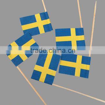 144pcs paper flag toothpicks