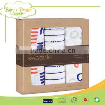 MS-30 wholesale soft breathable comfortable organic bamboo baby muslin