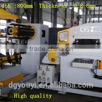 3-In-1 NC Servo Feeder, Straightener and Decoiler